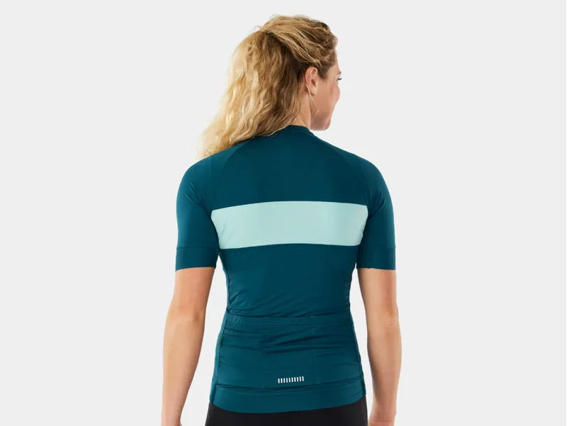 Trek Circuit Women's LTD Short Sleeve Jersey in Juniper/Sage-1